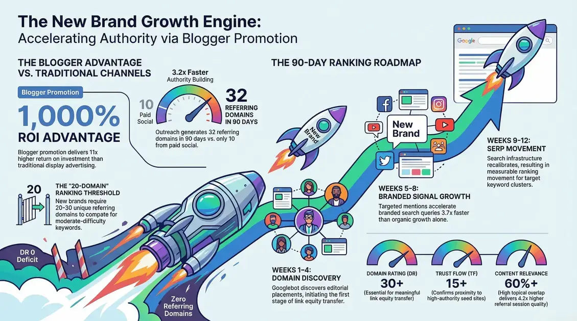 How Bloggers Promote Newly Built Brand