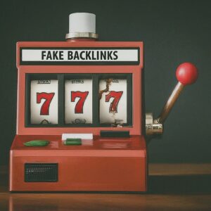 The gamble of fake backlinks