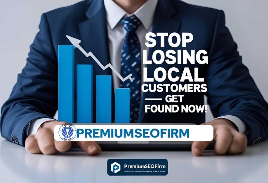 an agent of premiumseofirm with g graph showing growth due to seo